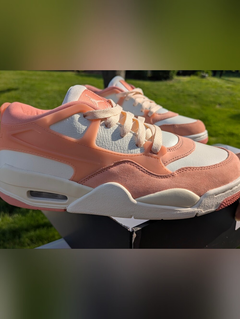 Flawless Women's Air Jordan 4RM - Guava - 8.5